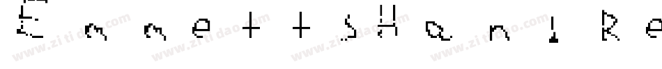 EmmettsHand Regular字体转换
